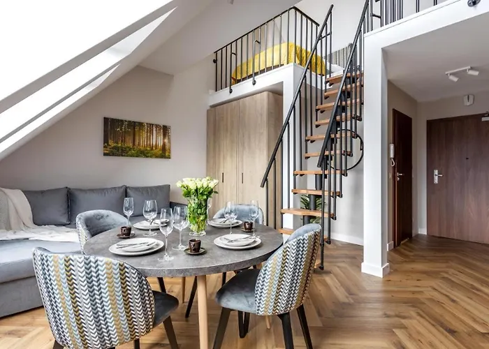 Apartament B28 Green Resort Dwupoziomowy Z Basenem, Sauna, Jacuzzi - 5D Apartments