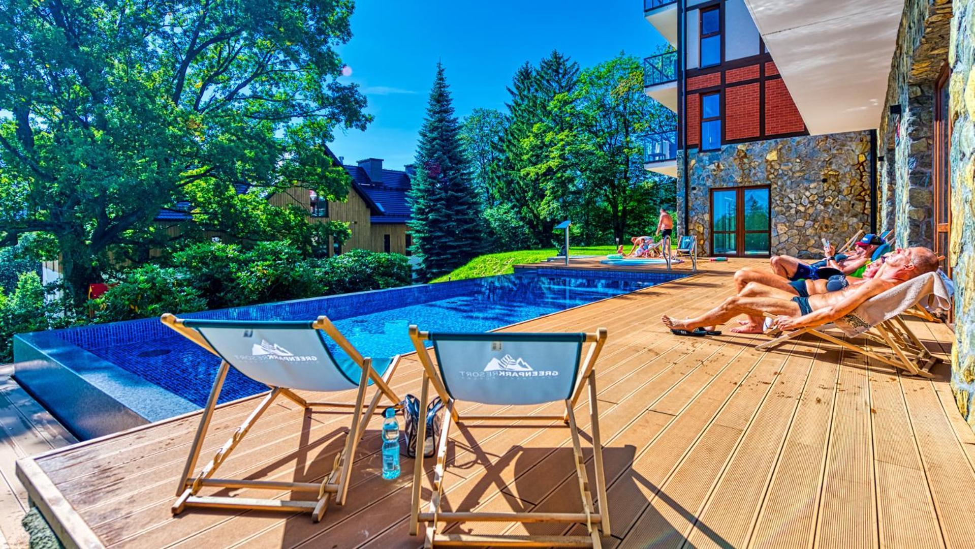 B28 Dwupoziomowy Z Basenem, Sauna, Jacuzzi - 5d Apartment *